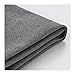 IKEA Cover for Ektorp Ottoman (footstool) Nordvalla Dark Gray (Slipcover Only)