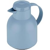Emsa Samba , Plastic Thermal Jug 1 Litre, Powder Free, Blue