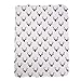 Soft Muslin Newborn Baby Blanket Bedding Blanket Wrap Swaddle Blanket Bath Towel (Purple)
