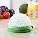 Salad Cutter Bowl - All In One Quick Chop Salad Bowl Large | 60 Second Salad Chopper, Slicer & Bowl Maker | Chopped Salads Container Servers & Salad Cutting Board For Fresh Vegetables, Fruits, Lettuce