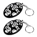 VC-Time 120 db. Emergency Personal Alarm Keychain, Anti Wolf Alarm for Women, Girls, Kids, Superior, Explorers Self Defense Electronic Device Bag Decoration, 2 Piece