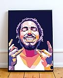 Post Malone Limited Poster Artwork - Professional Wall Art Merchandise (More Sizes Available) (8x10)