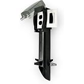 iMBAPrice GPD19B-1 Outdoor Power Post Enclosure, 19.5" Low-Profile Landscape Electrical Post for Duplex &amp; GFCI Outlets Garden Power Stake, Black