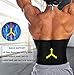TAILONG Waist Trainer Belt for Men Body Shaper Slimming Workout Trimmer Band Black