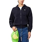Lacoste womens Zip-up Pique Hoodie