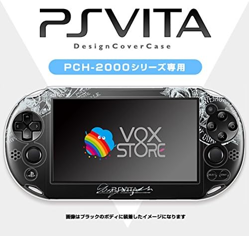 Amazon Sony Ps Vita Pch 00 専用デザインケース Psvita00 Vp461cl Stamp 黒 ポータブルゲーム機カバー クリア背景にポイントデザイン ケース プロテクター