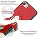 iPhone 7 Plus Ring Holder Case Rock Anti-Scratch Ultra Thin Soft TPU Cover Built-in Ring Grip Kickstand Perfect Fit Defender for Apple iPhone 7 Plus 5.5 inches (iPhone 7 Plus Red)