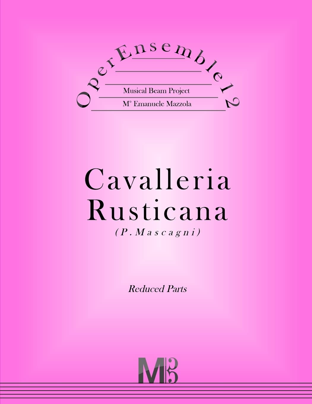 OperEnsemble12, Cavalleria Rusticana (P.Mascagni): Reduced Parts