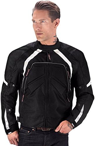 Overlord Textile 600d Cordura Motorcycle Jacket – Biker Riding Removable CE Armor,Reflective,and Waterproof