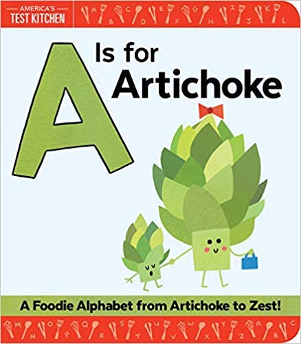 A is for Artichoke: A Foodie Alphabet from Artichoke to Zest [by Maddie Frost]-[Board Book],Best Sold Book in-Children's Diet & Nutrition
