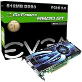 EVGA 512-P3-N976-AR e-GeForce 9800 GT Superclocked 512MB DDR3 PCI-E 2.0 Graphics Card