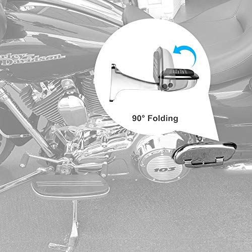 Street Glide Passenger Floorboards with Mount Bracket Kits for Road
