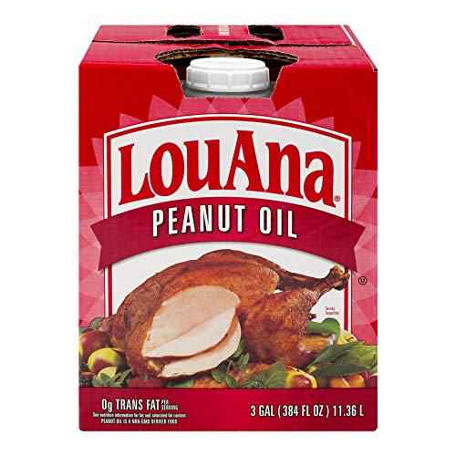 LouAna Peanut Oil, 3 Gallon - Pack of 3