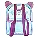 Glitter Cat Face Backpack Set - Holographic Clear Cat Face Mini Backpack Set