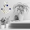 BANBERRY DESIGNS Anchor Decor - Nautical Themed Decorative Wood Anchor Wall Ornament with Thermometer Temperature Gauge…