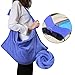 KING DO WAY Lounge Chair Beach Towel Cover Microfiber Pool Lounge Chair Cover with Pockets Holidays Sunbathing Quick Drying Terry Towels Blue 82.5’’x27.5’’