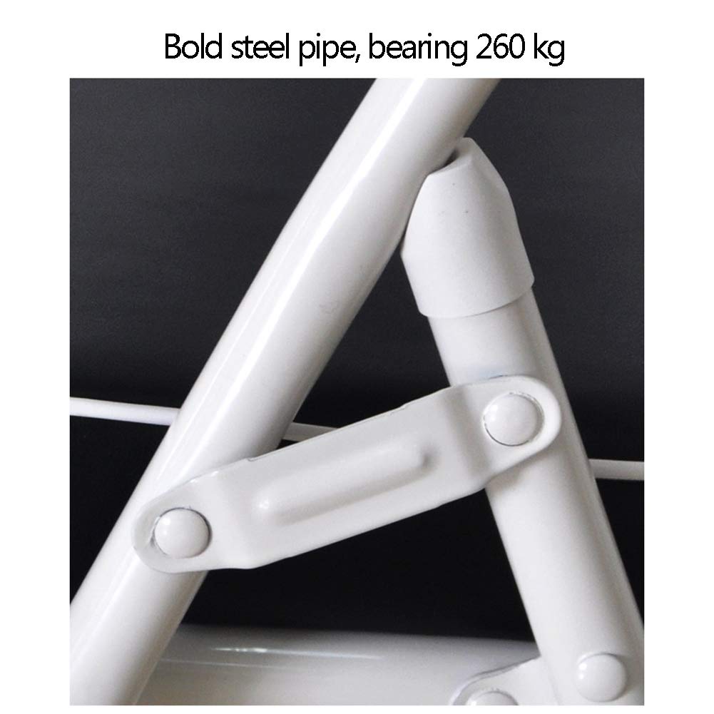 einfache Aufbewahrung und stapelbar ZDYLM-Y Home Klappstuhl gepolsterte