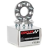 Pair of Circuit Performance 15mm 5x114.3 (5x4.5) Hubcentric Wheel Spacers for Infiniti G35, G37, Nissan 240SX 350Z 370Z 300ZX, 12x1.25