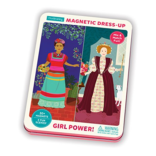 Mudpuppy Girl Power Magnetic Figures