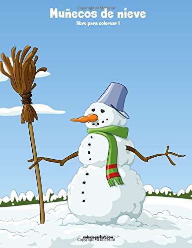 muñecos de nieve para recortar