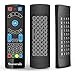 Staxverade 3 in 1 Bluetooth Remote Control Compatible with Amazon Fire TV/Stick /Android TV/Box/Windows/Raspberry pi 3-Universal Bluetooth Infrared Remote with Backlit Qwerty Keyboard