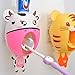 BigNoseDeer Baby Toothbrush Dispensers,Kids Hands Free Toothpaste Dispenser Children Automatic Cartoon Cute Animal Toothpaste Squeezer Good Gift for Children (Cow)
