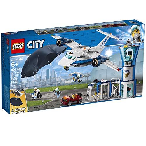 LEGO-City-Sky-Police-Air-Base-60210-Bauset-Neu-2019-529-Teile