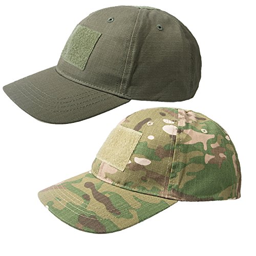 2 pack of military tactical constructed operator patch baseball c…