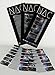Galaxy Print Nail Stickers - 3 Pack (42 Total Nail Art Wraps) Shooting Stars for Easy Nail Art and Pretty Nails That Are Out of This World - Great for Star Wars Fans