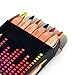 SupremeLife 6Pcs/Set Multicolor Pencil, with One Pencil Sharpener, Triangle Natural Wood Rainbow Pens Set, for Art Drawing Graffiti Gift