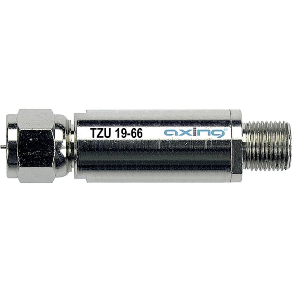 Axing TZU 19-66 High Pass Filter blocks 5-68 MHz (85-2200 MHz, DC-pass)