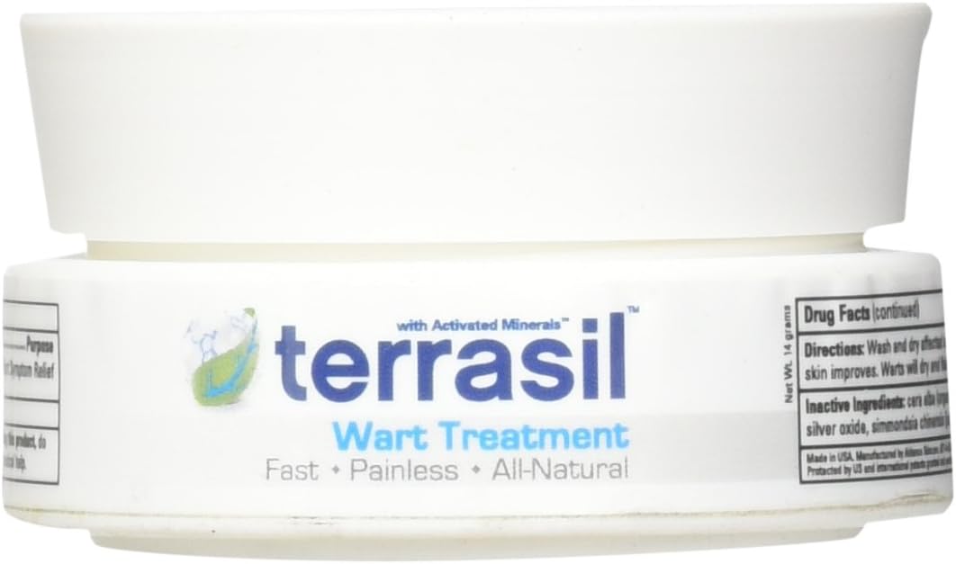 ZZ - ARCHIVED - Terrasil Wart Removal Ointment Max 14 Gram jar - New Clear Formula