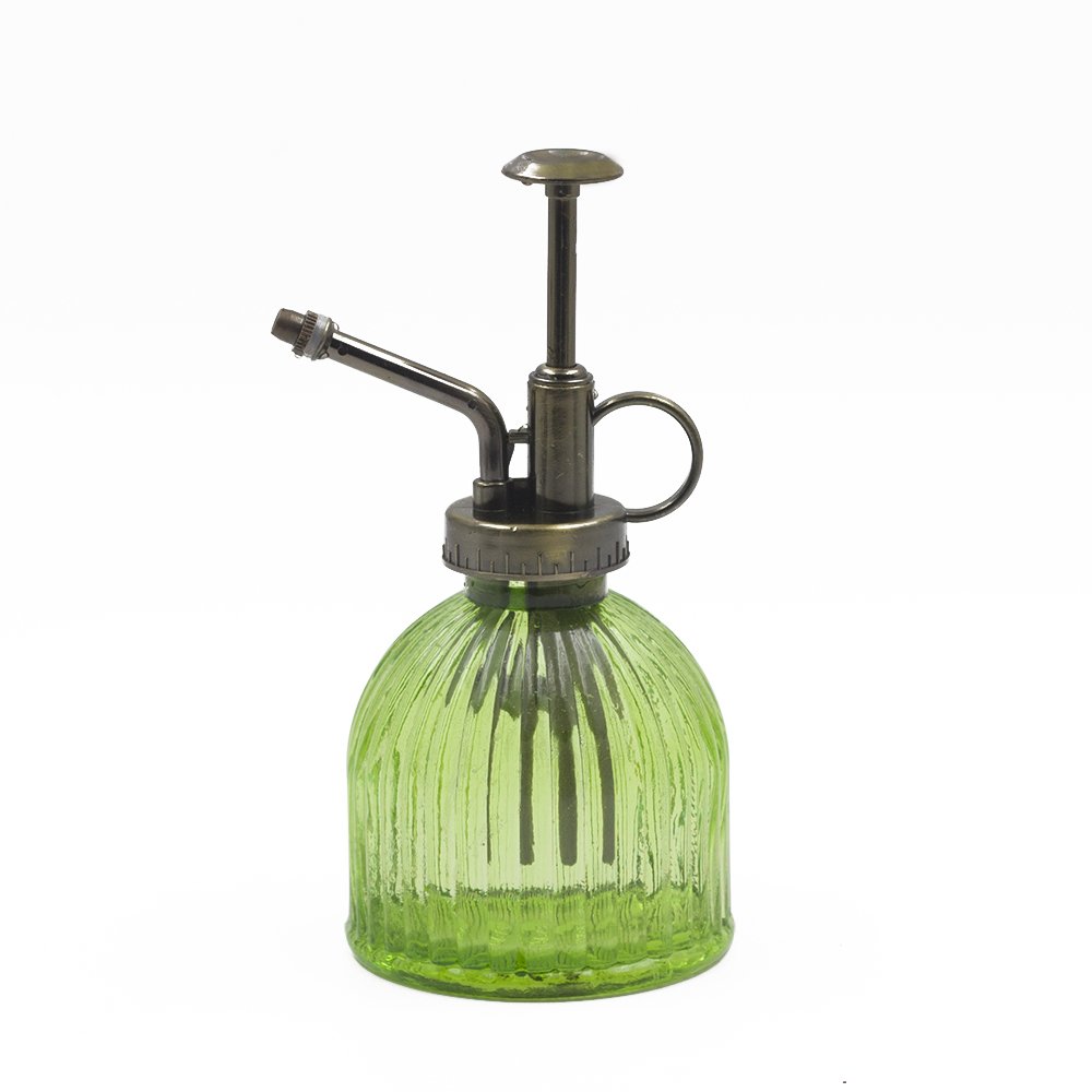 Buy Mister, Ebristar Glass Watering Spray Bottle with Bronze Top Pump 6