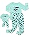 Leveret Fish Matching Doll & Girl 2 Piece Pajama Set 100% Cotton 10 Years