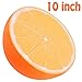 BeYumi Slow Rising Toy, 10 Inch Jumbo Orange Cream Scented Simulation Cute Fruit Squeeze Toys for Collection Gift, Decorative Props Large or Stress Relief