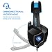 Sades SPIRITWOLF USB Version 7.1 Surround Sound Stereo Gaming Headset Headphones with Microphone, Over Ear, Noise Reduction, Volume Control, LED Light for PC Computer Gamers(Black Blue)thumb 4