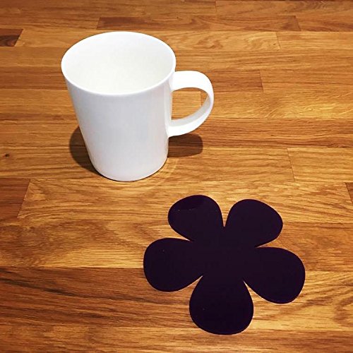Super Cool Creations Coasters - Daisy Shaped - Purple - 8 Set