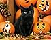 72 Expressions Pumpkin Decorating Stickers Kit Halloween Crafts for Kids - Make Your Own Jack-O-Lantern Face Decals Party Decorations
