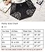 CULAYII Women’s Mid Rise Lace Panties, Soft Seamless Sexy Lingerie Brief Underwear Breathable Panties For Women (5pack multicolored, XXXL=US XXL)