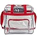 Eastsport Clear NFL Stadium Approved Tote, Sport Red