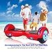 EPCTEK Hoverboard Self Balancing Scooter Hover Board for Kids Adults with UL2272 Certified,LED Lights,Bluetooth Speaker and Carrying Bag