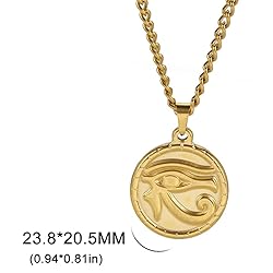 Jude Jewelers Stainless Steel Ancient Egyptian Eye