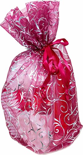 Pure Passion Fine Soaps and Lotion ~ 8 Piece Bath Gift Set (Pomegranate)