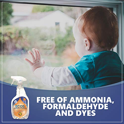 Earth Friendly Products Window Cleaner with Vinegar, 22 Oz