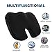 VHR Orthopedic Seat Cushion - Back Pain Relief Seat Cushion - Memory Foam Cushion for Sciatica - Non-Slip and Comfortable Chair Cushion - Seat Pillow Recommended by Doctors