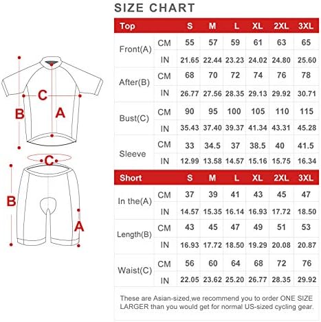 Biking jersey and shorts set in lycra fabric, black and white design, worth $29.99 as of August 9, 2023.