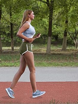 أكتاف تتغاضى راحة القمر يوغا بشورت قصير جدا Amazon Sincerelystephie Com