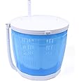 Mini Portable Washing Machine,2 in 1 Manual Non-Electric Washing Machine and Clothes Spin Dryer Mini Traveling Outdoor Washin