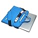 Qishare 13.3 14 inch Laptop Case Laptop Shoulder Bag, Multi-Functional Notebook Sleeve Carrying Case with Strap for Samsung Acer Asus Lenovo Yoga MacBook pro 13 Ultrabook Chromebook(Blue)