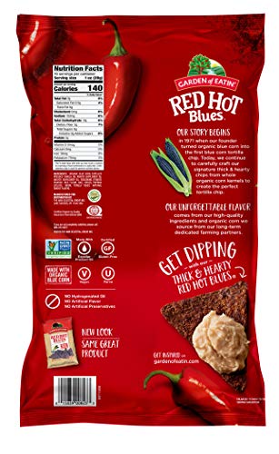 Garden of Eatin' Red Hot Blues Corn Tortilla Chips, 16 oz. (Packaging May Vary)